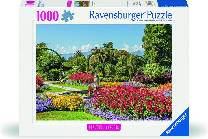 Produktbild Ravensburger Puzzle 12000852, Beautiful Gardens - Park der Villa Pallavicino, Stresa, Italien - (1000 Teile)