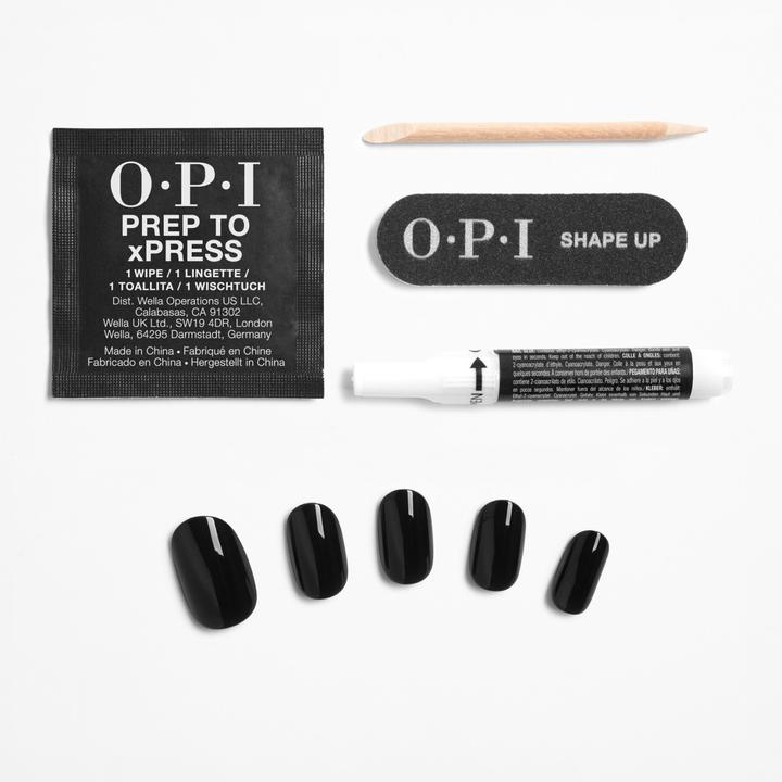 Immagine prodotto OPI Xpress/On (Unghie artificiali, Nero)