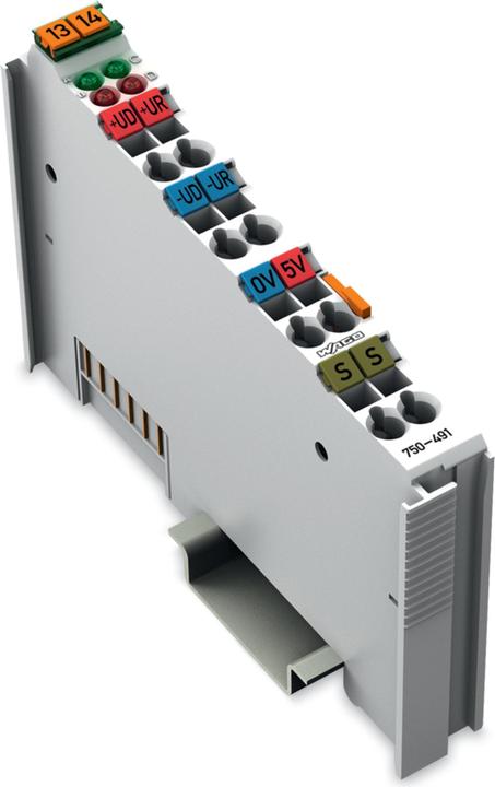 Actual product image Wago Analogue I/O Module DC Series 750 24V 750-491
