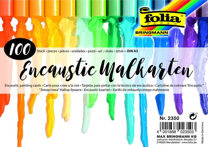 Immagine prodotto Folia Cartoncini per pittura ad encausto, circa DIN A5, 100 pezzi