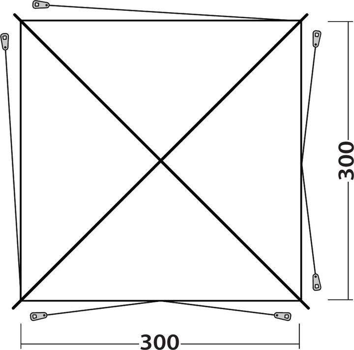 Immagine prodotto Outwell Rifugio Fastlane 300 (Tenda, 16.70 kg)