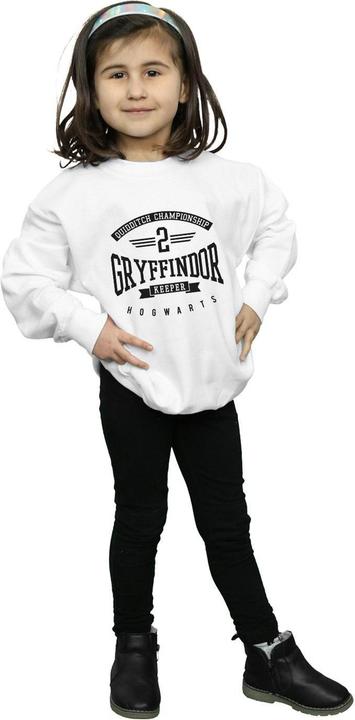 Actual product image Girls Gryffindor Keeper Sweatshirt (152, 158)