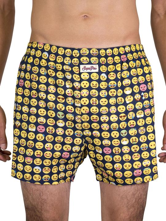 Produktbild Sugar Pine Vintage-Boxershorts Emoticon (M, Einzelpack)