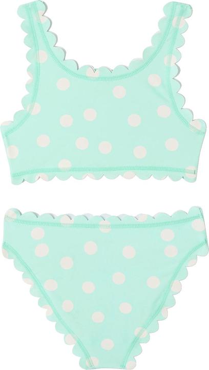 Vertbaudet Mädchen Bikini mit Tupfen Oeko-Tex