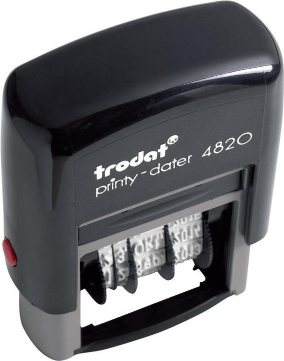 Actual product image Trodat Printy self-inking date stamp
