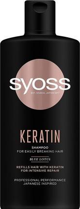 Syoss Keratin (440 ml, Flüssiges Shampoo)