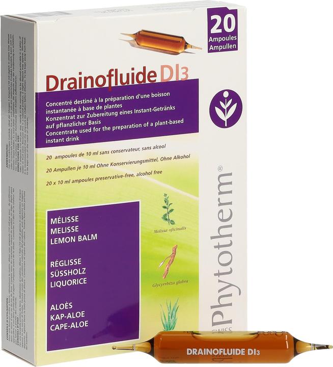 Immagine prodotto Drainofluid Drainofluide Ampullen Darm (20 Pezzo/i, Liquido, 355 g)
