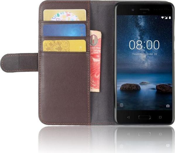 Image du produit MU Classic Couverture en cuir fendu (Nokia 8)
