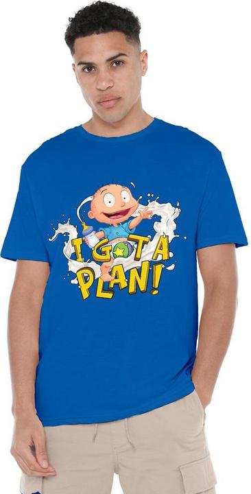 Immagine prodotto Rugrats Tommy Pickles Has A Plan Maglietta Uomo (4XL)