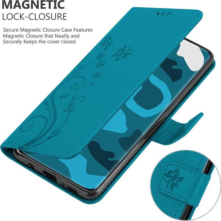 Productafbeelding Cadorabo Bloemen Boekomslag (Huawei P40 Pro)