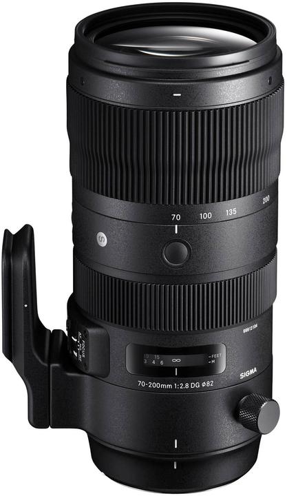 Sigma 70-200mm f/2.8 DG OS HSM Sports, Nikon F (Nikon F, Plein format)