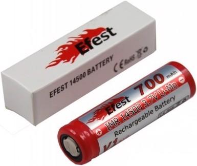 Immagine prodotto Efest Batteria IMR 14500 V1 - non protetta (1 pz., 14500, 700 mAh)
