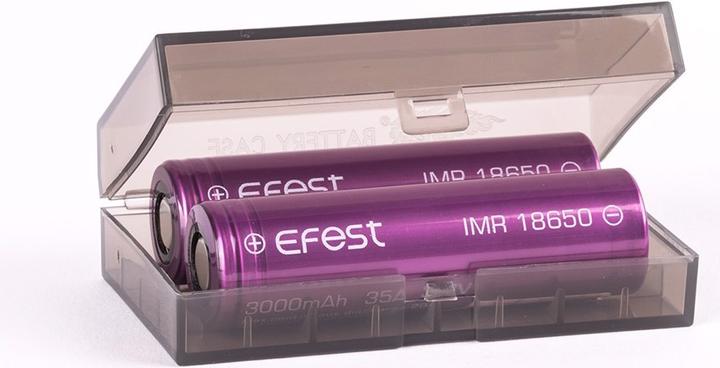 Produktbild Efest Akku Purple IMR 18650 / 35A Stromabgabe (Flat Top) (1 Stk., 18650, 3000 mAh)