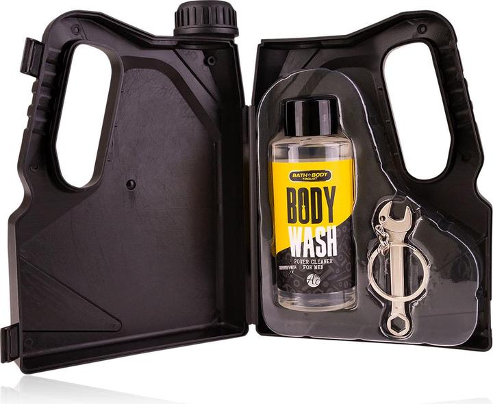 Produktbild Accentra Geschenkset für Männer BATH + BODY TOOLKIT in Ölkanisterform (Haarpflege set)