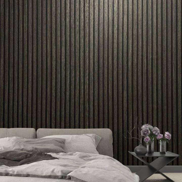 Produktbild Marburg Vliestapete 33961 Botanica 3D Holz-Optik schwarz anthrazit (10,05 m x 53 cm)