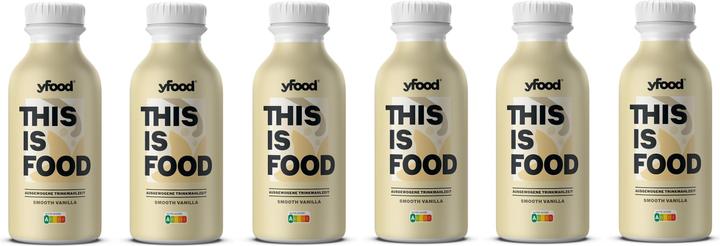 YFood Smooth Vanilla (Vanille, 6 x)