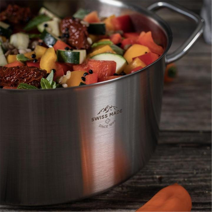 Image du produit Kuhn Rikon Montreux (20 cm, Casserole, Acier inoxydable)