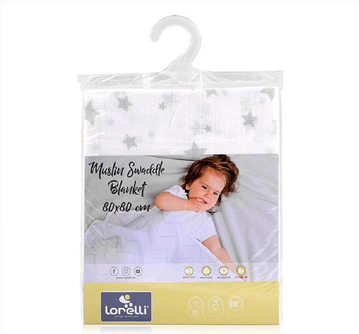 Image du produit Lorelli couverture enveloppante coton (80 x 80 cm)