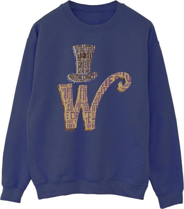 Image du produit Willy Wonka & the Chocolate Factory - Sweat W LOGO HAT - Homme (M)