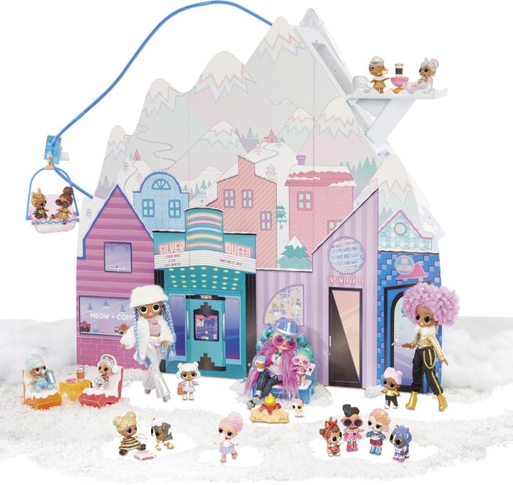 Actual product image MGA L.O.L. Surprise OMG Winter Chill Cabin