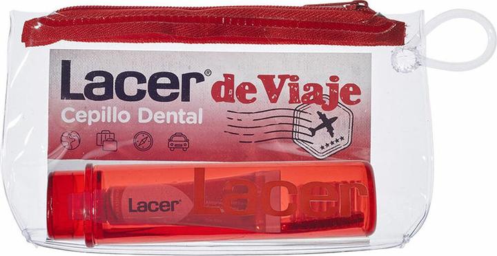 Produktbild Lacer Folding Brush Travel Paste 5ml (3 x)