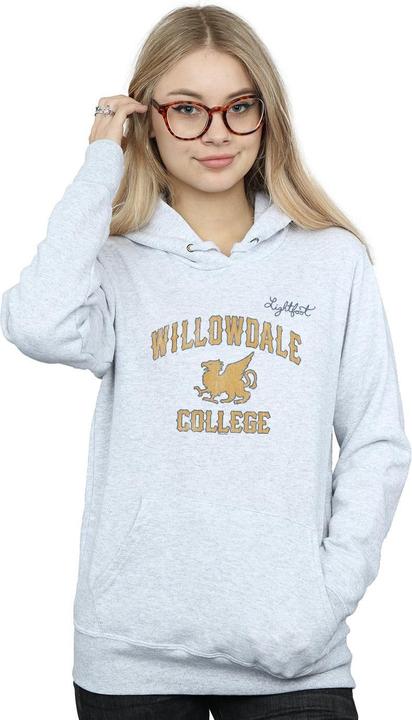 Immagine prodotto Disney Onward Willowdale College Felpa con Cappuccio Donna (L)