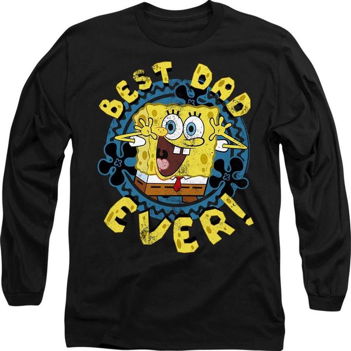 Produktbild Spongebob Squarepants Best Dad Ever TShirt Vatertag (XL)