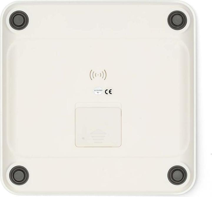 Actual product image Nedis WIFI SmartLife Personal Scale Bluetooth® | BMI / BMR / Fat / Bones / Weight / Muscles / What (180 kg)