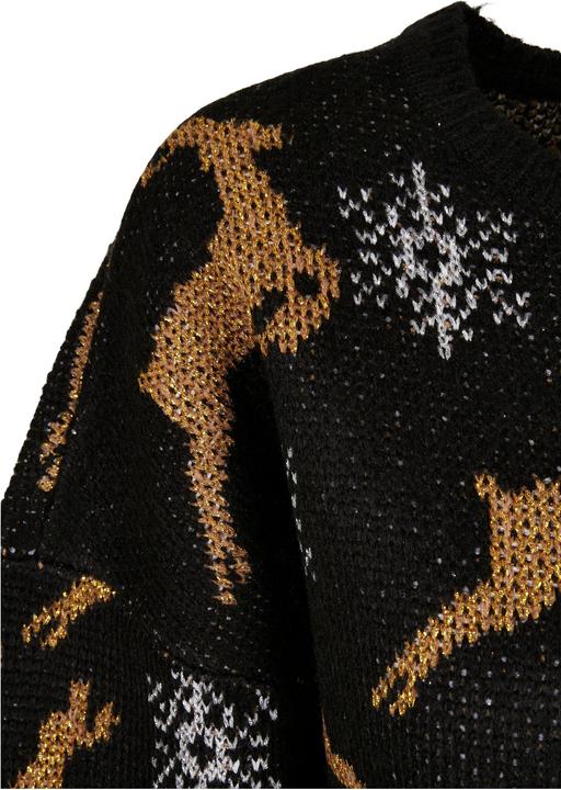Actual product image Urban Classics Ladies Oversized Christmas Sweater (XS)