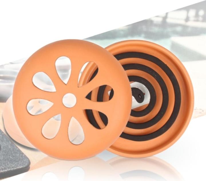 Actual product image Arti Casa Terracotta Bowl with 6 Citronella Rings