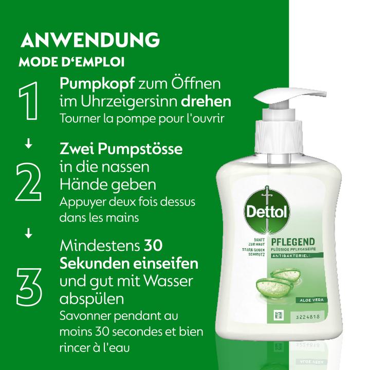 Produktbild Dettol Pump-Seife (Flüssigseife, 250 ml)