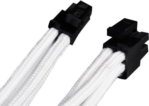 Actual product image Silverstone ATX Extension 8-8(4+4)Pin white