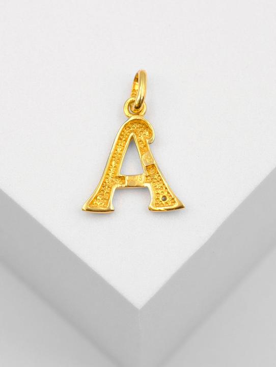 Produktbild Muau Buchstabe (750, Weissgold, 18K Gelbgold)