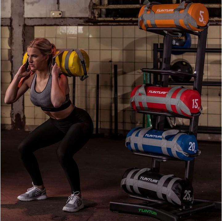 Actual product image Tunturi Cross Training Power Bag Orange (1 x 5 kg)