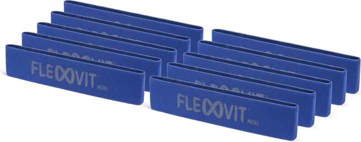 Actual product image Flexvit Mini fitness band, set of 10, strong (0.32 m, Strong)