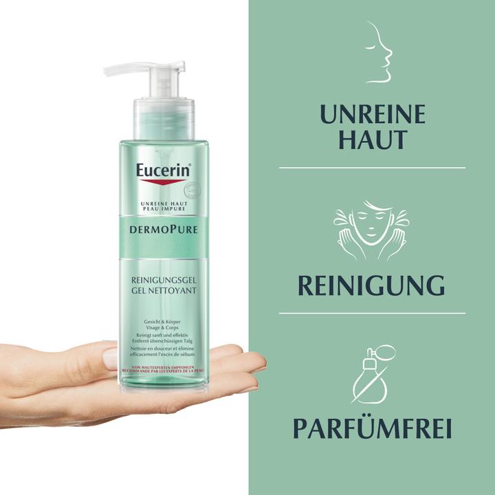 Image du produit Eucerin Gel nettoyant DermoPure (Gel, 200 ml)