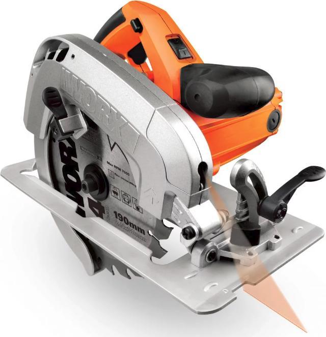 Worx WX445 Scie circulaire portable Multicolore
