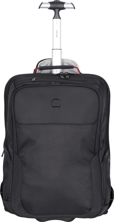 Produktbild Delsey Parvis Plus Backpack Trolley - 2 Compartments - 17,3 inch - Black (35 l, Handgepäck (bis 50l))