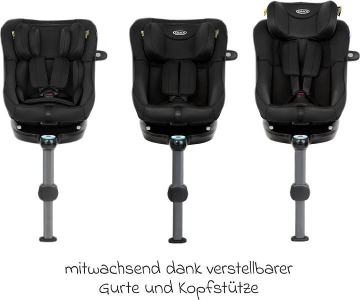 Actual product image Graco Turn2Me DLX i-Size R129 (Reboarder, ECE R129/i-Size Standard)