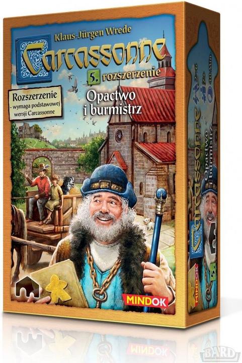 Actual product image Gra Carcassonne 2 edycja opactwo i burmistrz