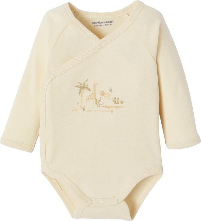 Actual product image Vertbaudet Bio-Kollektion: Baby Geschenk-Set aus Body, Latzhose & Mütze (56)