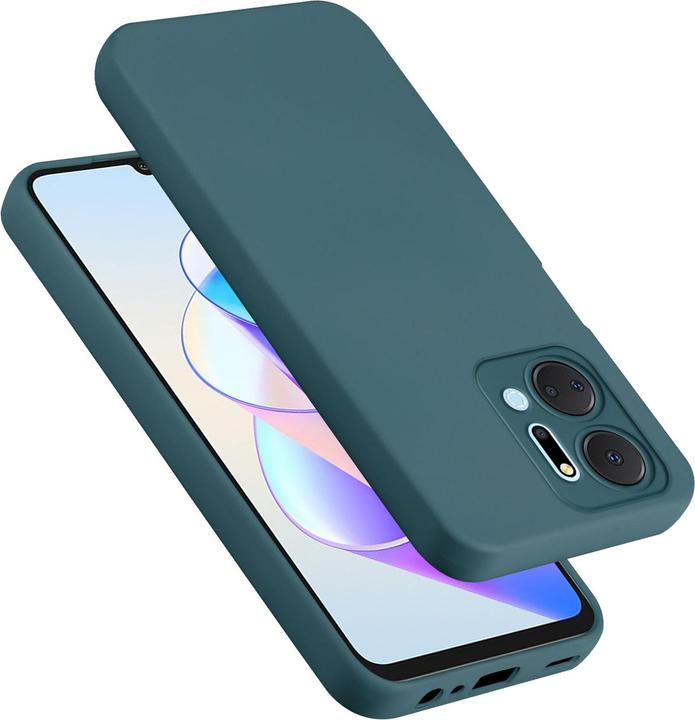 Image du produit Cadorabo Housse pour Honor x7a TPU avec protection liquide en silicone (Honor X7a)