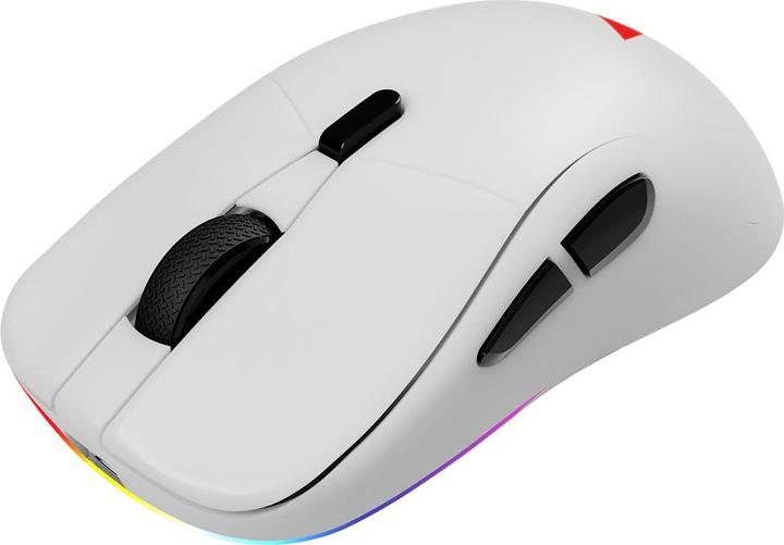 Produktbild Savio RIFT WHITE Gaming-Maus RGB Dual Mode (Kabelgebunden, Kabellos)