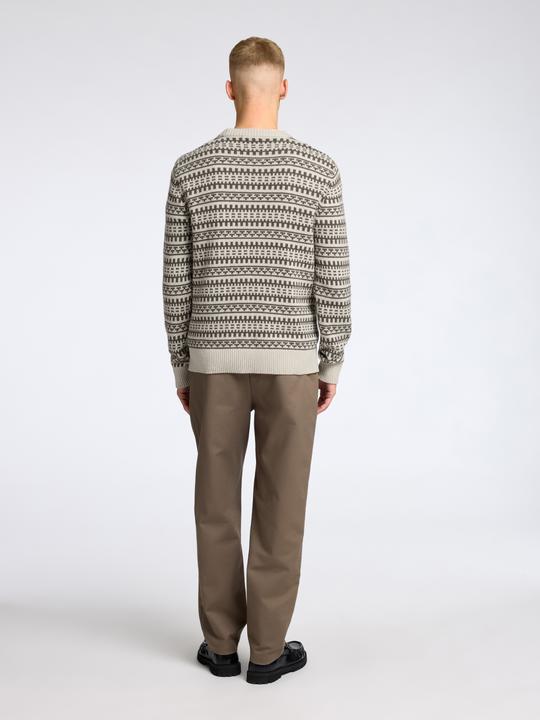 Immagine prodotto Selected Homme Maglia a fantasia con scollo rotondo (L)