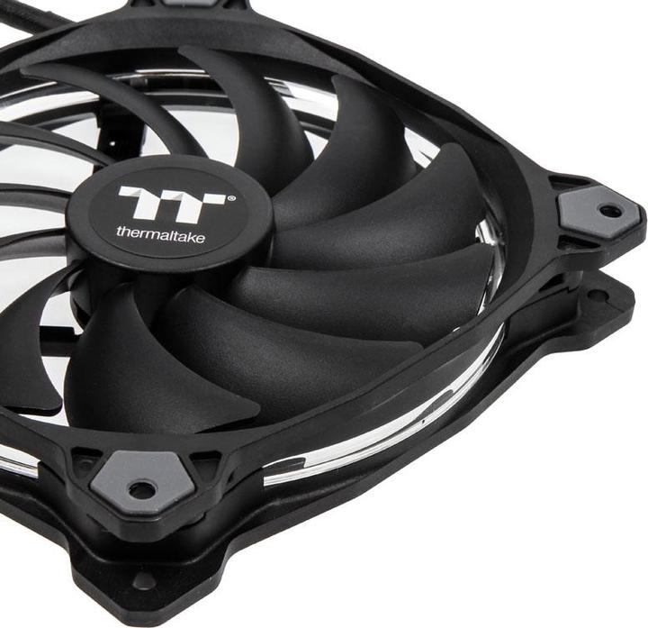 Actual product image Thermaltake Riing 14 RGB LED Fan TT Premium Edition - Set of 3 (140 mm, 3 x)