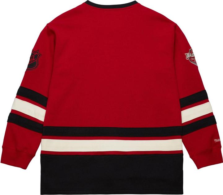 Produktbild Mitchell & Ness M&N New Jersey Devils NHL Lace-Up Heritage Hoody - XL (XL)