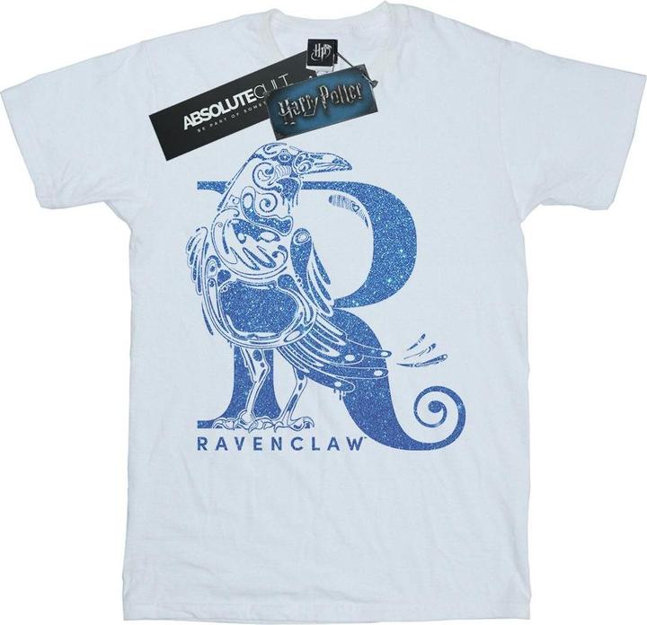Actual product image Boys Ravenclaw Glitter T-Shirt (152, 158)