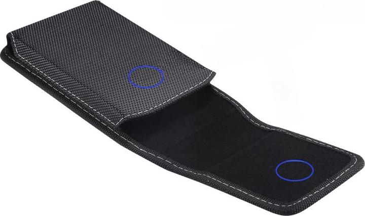 Actual product image Cover-Discount Vertical Oxford Belt Bag with Clip 17cm / XL
