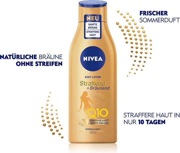 Actual product image NIVEA Q10 Firming Body Lotion + Bronze (Body lotion, 200 ml)