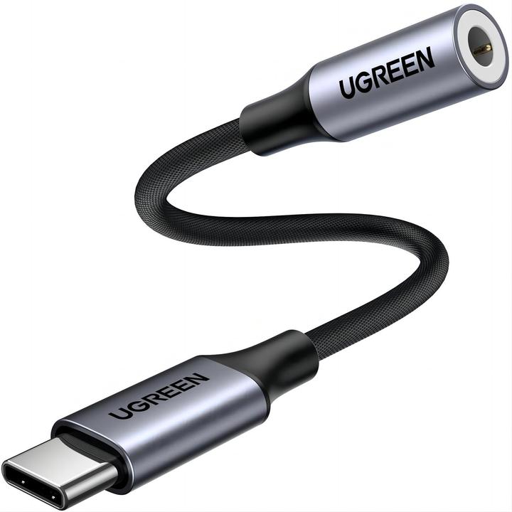 Image du produit Ugreen Adaptateur USB-C vers 3.5mm femelle avec support IPAD Pro et Samsung Note 10 (USB Type C, Jack 3.5mm)
